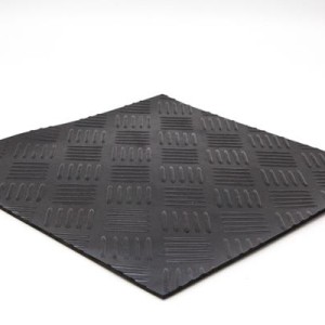 img-ΔΑΠΕΔΟ ΚΑΟΥΤΣΟΥΚ 9005 3mm CHECKER ΛΑΜΑΡΙΝΑ 1Μ NewPlan