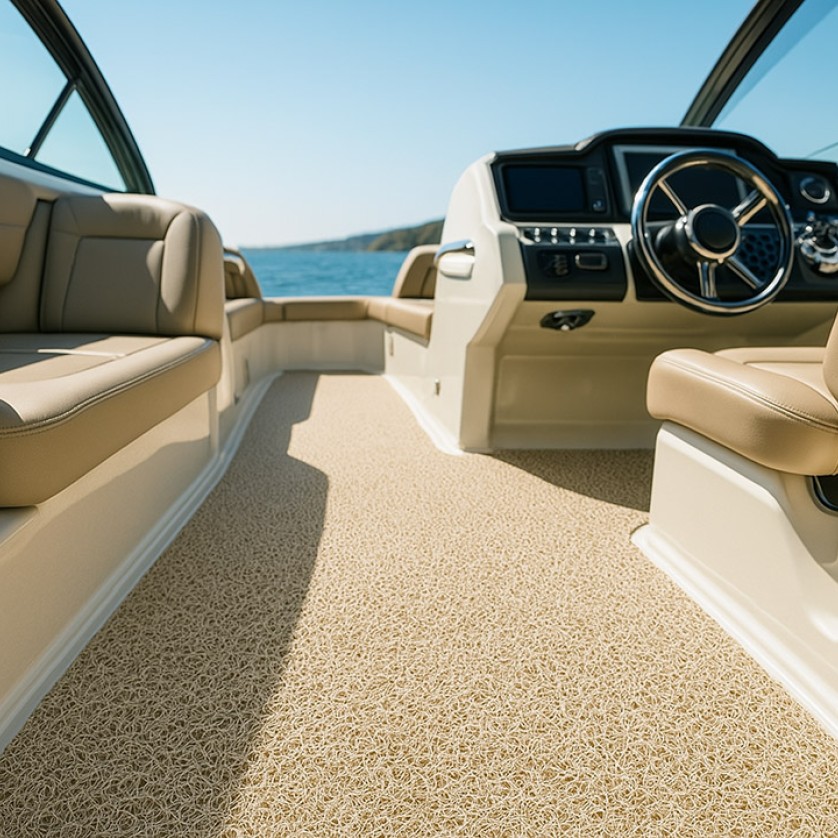 ΠΛΑΣΤΙΚΟ ΔΑΠΕΔΟ SPAGHETTI 12mm BEIGE 1.22M NewPlan