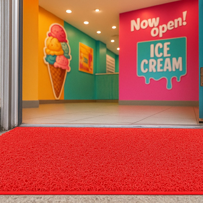 ΠΛΑΣΤΙΚΟ ΔΑΠΕΔΟ SPAGHETTI 12mm RED 1.22M NewPlan