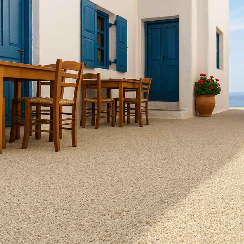 ΠΛΑΣΤΙΚΟ ΔΑΠΕΔΟ SPAGHETTI 12mm WHITE 1.22M NewPlan