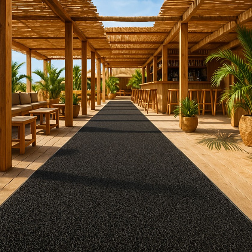 ΠΛΑΣΤΙΚΟ ΔΑΠΕΔΟ SPAGHETTI 15mm BLACK 1.22M NewPlan ΠΛΑΣΤΙΚΟ ΔΑΠΕΔΟ SPAGHETTI 15mm BLACK 1.22M NewPlan