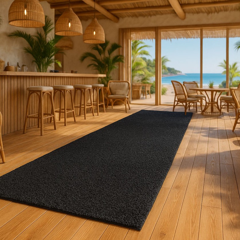 ΠΛΑΣΤΙΚΟ ΔΑΠΕΔΟ SPAGHETTI 15mm BLACK 1.22M NewPlan ΠΛΑΣΤΙΚΟ ΔΑΠΕΔΟ SPAGHETTI 15mm BLACK 1.22M NewPlan