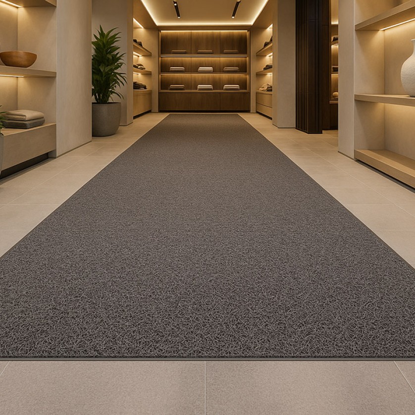 ΠΛΑΣΤΙΚΟ ΔΑΠΕΔΟ SPAGHETTI 15mm DARK GREY 1.22M NewPlan