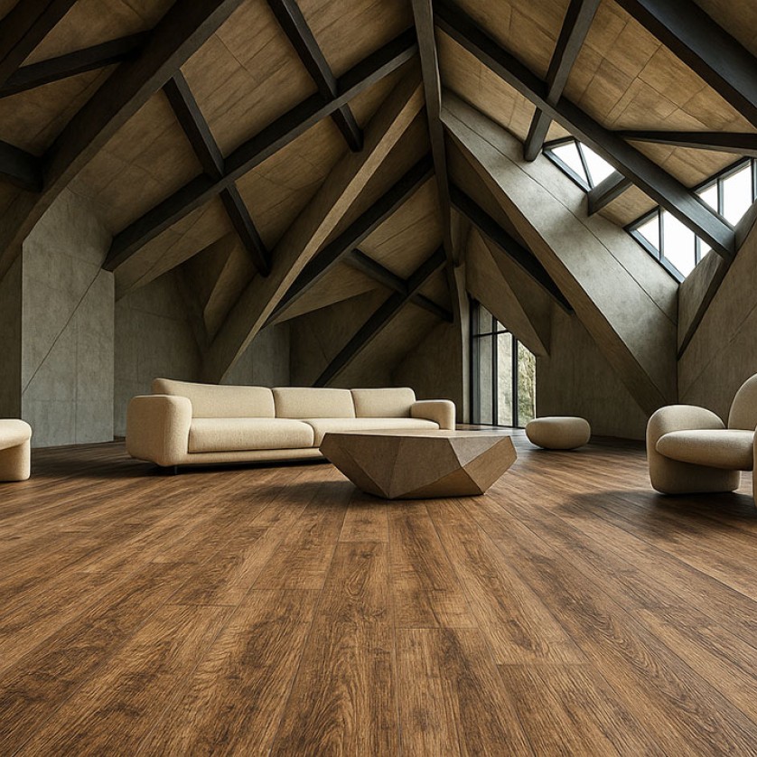 ΠΛΑΣΤΙΚΟ ΔΑΠΕΔΟ TRENTO 666M STOCK OAK PLANK 4M NewPlan
