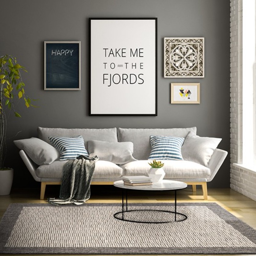 ΧΑΛΙ ETHNIK 9825D GREY-ECRU - 070X140 NewPlan ΧΑΛΙ ETHNIK 9825D GREY-ECRU - 070X140 NewPlan