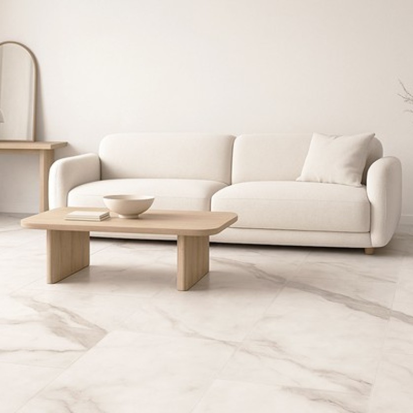 BASIC LVT ΒΙΝΥΛΙΚΟ ΠΛΑΚΑΚΙ 2mm CALACATTA MARBLE 38567 NewPlan