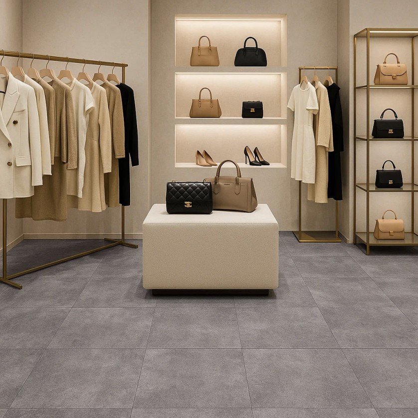CLASSIC LVT ΒΙΝΥΛΙΚΟ ΠΛΑΚΑΚΙ 2.5mm CONCRETE D.GREY 21009 NewPlan CLASSIC LVT ΒΙΝΥΛΙΚΟ ΠΛΑΚΑΚΙ 2.5mm CONCRETE D.GREY 21009 NewPlan