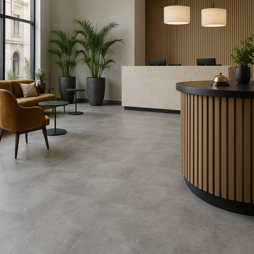 CLASSIC LVT ΒΙΝΥΛΙΚΟ ΠΛΑΚΑΚΙ 2.5mm CONCRETE GREY 400757 NewPlan CLASSIC LVT ΒΙΝΥΛΙΚΟ ΠΛΑΚΑΚΙ 2.5mm CONCRETE GREY 400757 NewPlan