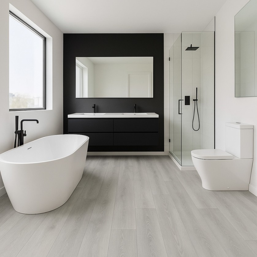 BASIC LVT ΒΙΝΥΛΙΚΗ ΛΩΡΙΔΑ 2mm GREY OAK 98282 NewPlan BASIC LVT ΒΙΝΥΛΙΚΗ ΛΩΡΙΔΑ 2mm GREY OAK 98282 NewPlan