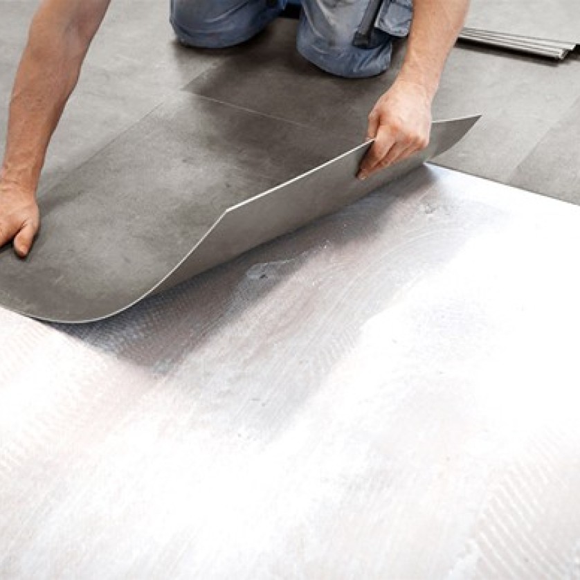 CLASSIC LVT ΒΙΝΥΛΙΚΟ ΠΛΑΚΑΚΙ 2.5mm CONCRETE GREY 400757 NewPlan