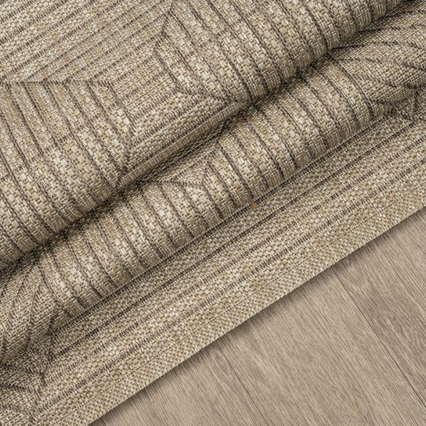 ΧΑΛΙ ETHNIK  2011C BROWN/CARAMEL BEIGE - 070X140  NewPlan