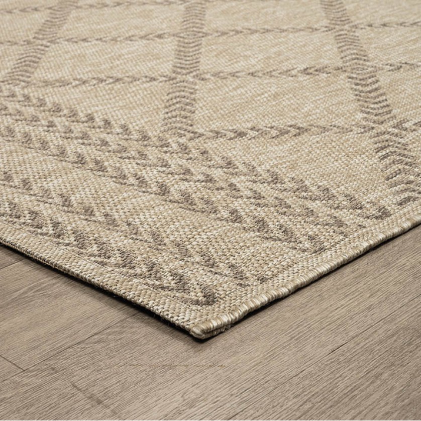 ΧΑΛΙ ETHNIK  2012C BROWN/CARAMEL BEIGE - 160X230  NewPlan