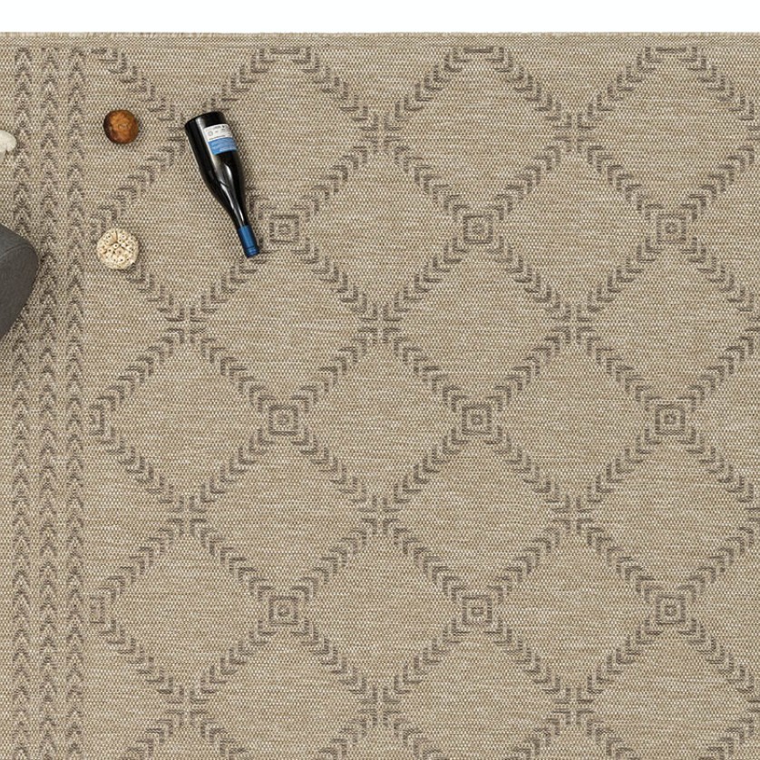 ΧΑΛΙ ETHNIK  2012C BROWN/CARAMEL BEIGE - 160X230  NewPlan