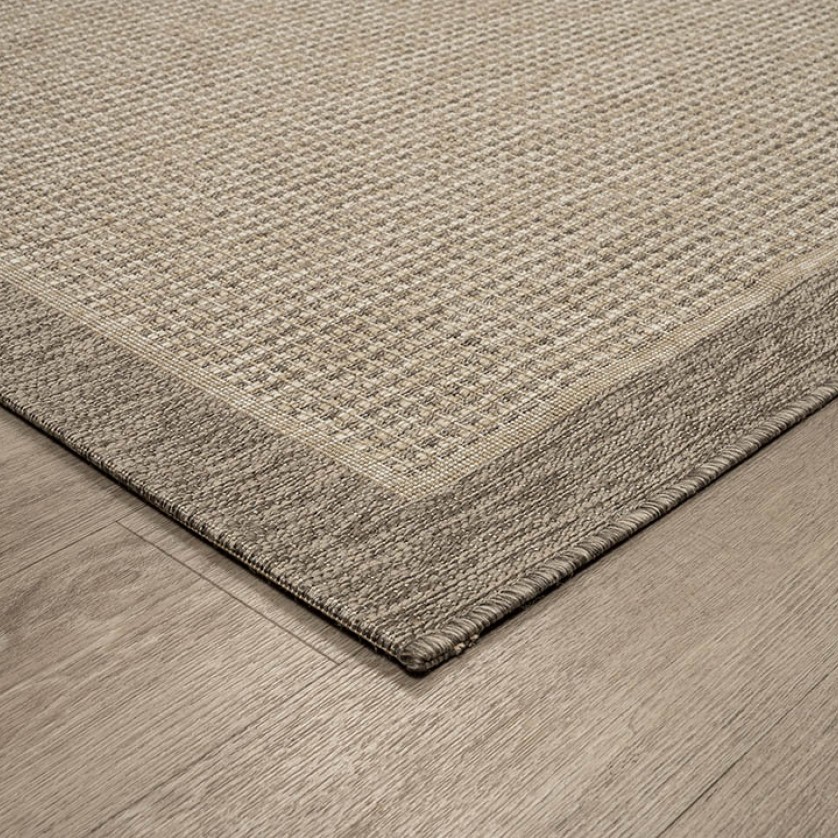 ΧΑΛΙ ETHNIK  202822C BROWN/CARAMEL BEIGE - 133X190  NewPlan