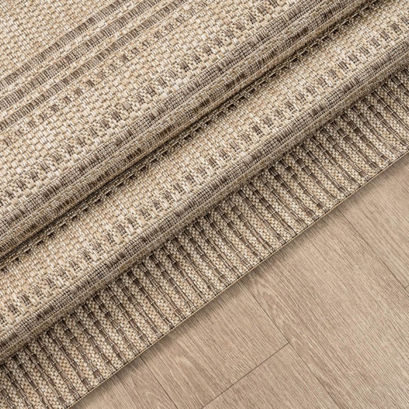 ΧΑΛΙ ETHNIK  203607C BROWN/CARAMEL BEIGE - 070X140  NewPlan