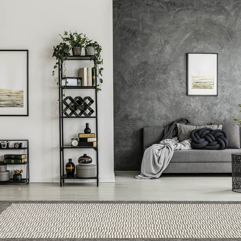 ΧΑΛΙ ETHNIK 9825D GREY-ECRU - 133X190 NewPlan ΧΑΛΙ ETHNIK 9825D GREY-ECRU - 133X190 NewPlan