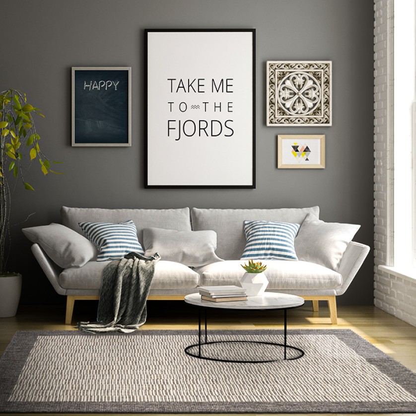 ΧΑΛΙ ETHNIK 9825D GREY-ECRU - 133X190 NewPlan ΧΑΛΙ ETHNIK 9825D GREY-ECRU - 133X190 NewPlan