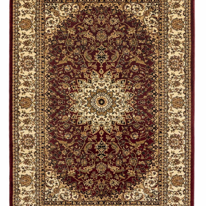 ΧΑΛΙ PERSIA 1019 BURGUNDY ΜΕ ΚΡΟΣΣΙ - 160X230  NewPlan