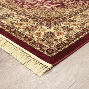 img-ΧΑΛΙ PERSIA 5649 BURGUNDY ΜΕ ΚΡΟΣΣΙ - 133X190  NewPlan