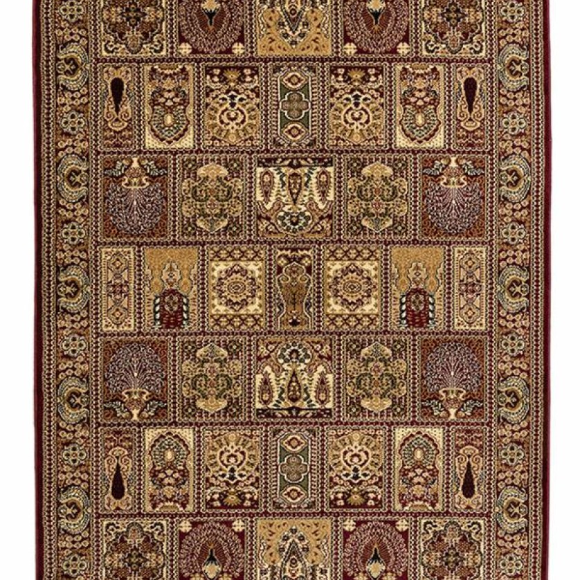 ΧΑΛΙ PERSIA 6283 BURGUNDY ΜΕ ΚΡΟΣΣΙ - 160X230  NewPlan