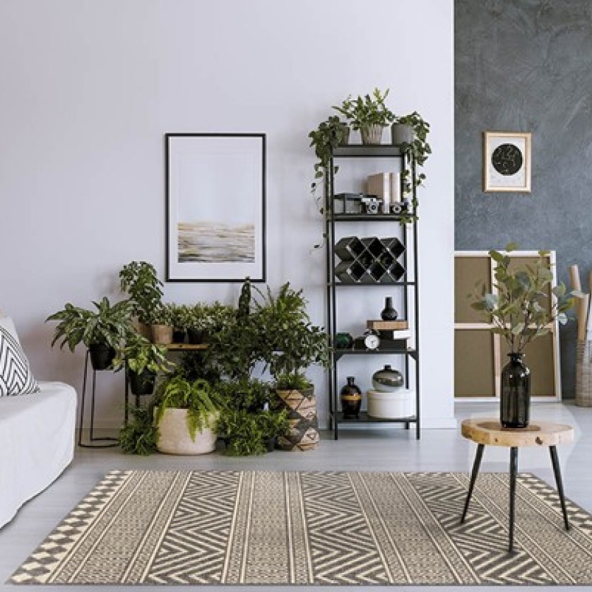 ΧΑΛΙ ETHNIK 7525D GREY-ECRU - 133X190 NewPlan ΧΑΛΙ ETHNIK 7525D GREY-ECRU - 133X190 NewPlan