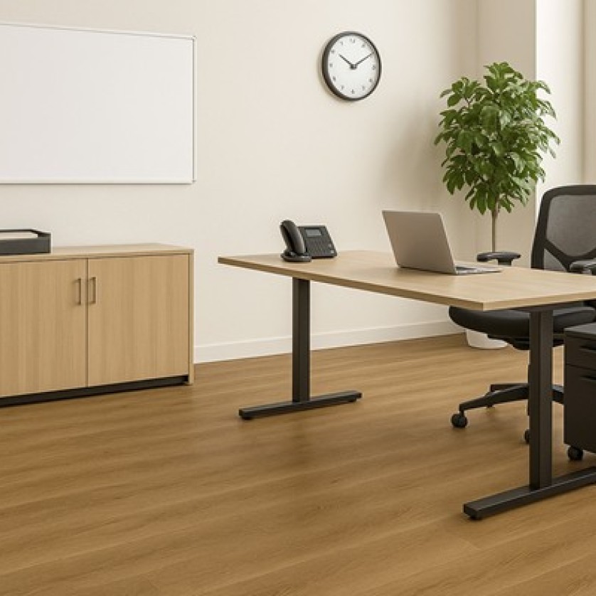 BASIC LVT ΒΙΝΥΛΙΚΗ ΛΩΡΙΔΑ 2mm BROWN OAK 8852 NewPlan