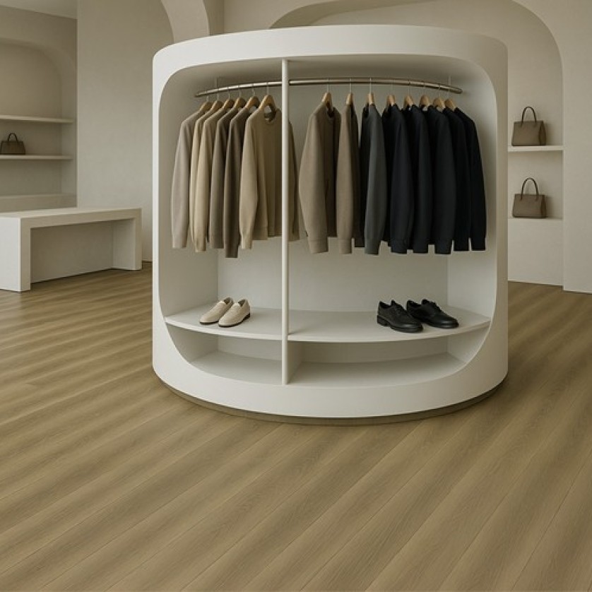 CLASSIC LVT ΒΙΝΥΛΙΚΗ ΛΩΡΙΔΑ 2.5mm CAPUCCINO OAK 9656 NewPlan