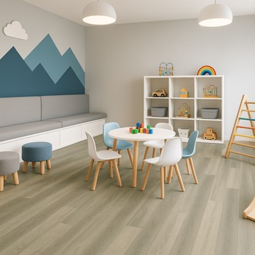 CLASSIC LVT ΒΙΝΥΛΙΚΗ ΛΩΡΙΔΑ 2.5mm SMOKED OAK 9704 NewPlan