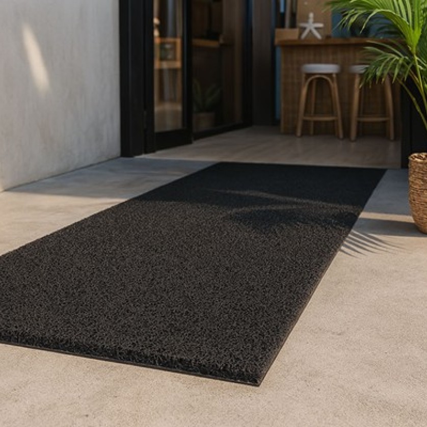 ΠΛΑΣΤΙΚΟ ΔΑΠΕΔΟ SPAGHETTI 15mm BLACK 1.22M NewPlan ΠΛΑΣΤΙΚΟ ΔΑΠΕΔΟ SPAGHETTI 15mm BLACK 1.22M NewPlan