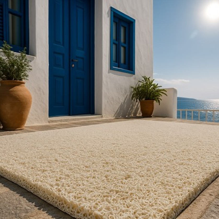 ΠΛΑΣΤΙΚΟ ΔΑΠΕΔΟ SPAGHETTI 12mm WHITE 1.22M NewPlan ΠΛΑΣΤΙΚΟ ΔΑΠΕΔΟ SPAGHETTI 12mm WHITE 1.22M NewPlan