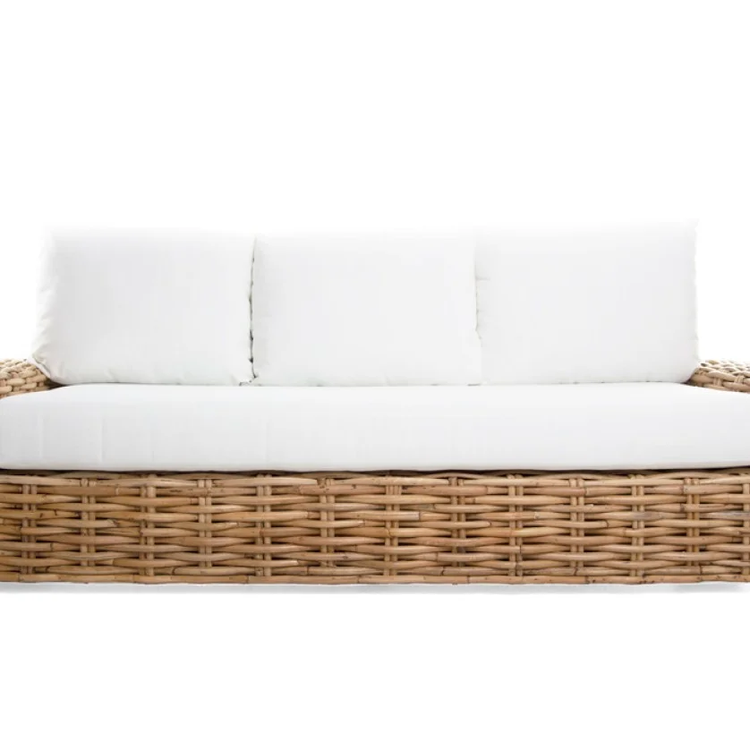 Καναπές Τριθέσιος Cirebon Natural (215x80x70) Soulworks 0100050