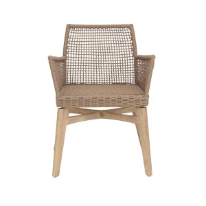 img-Καρέκλα Τραπεζαρίας με μπράτσα Thin Air Low Back Latte (61x59x79) Soulworks 0370070