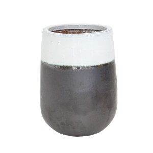 Βάζο Ανθρακί Λευκό (38x38x50) Soulworks 0440062 img-Βάζο Ανθρακί Λευκό (38x38x50) Soulworks 0440062