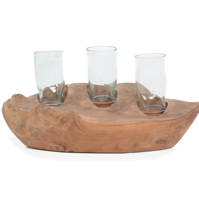 Διακοσμητικό Candle Sampang (40x18x18) Soulworks 0490129