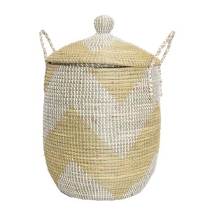 img-Καλάθι Απλύτων Tortilla με καπάκι και χερούλια (43x50/65) Soulworks 0510043