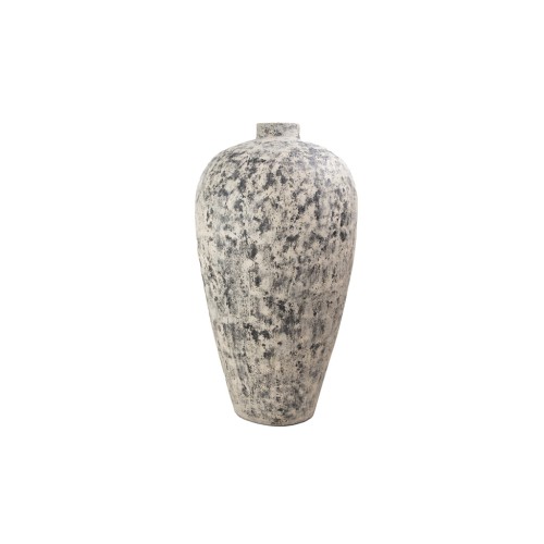 img-Διακοσμητικό Βάζο Zam Pit Cream (70x70x130) GRC Soulworks 0630008