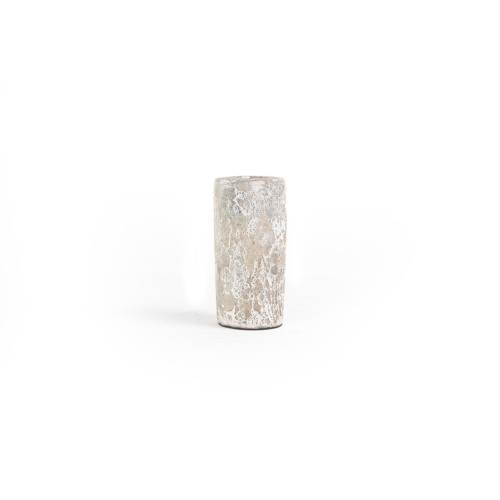img-Κεραμικό Κηροπήγιο Slind White Classic Small (11x11x20) Soulworks 0630068