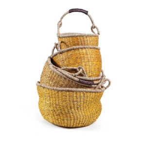 img-Σετ 5 Καλάθια Terra (40x40x22)+(35x35x20)+(30x30x18)+(25x25x16)+(20x20x14) Soulworks 0680003