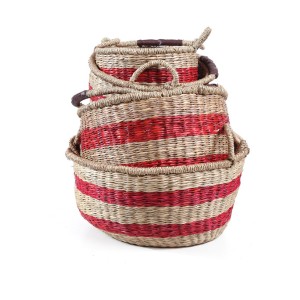 img-Σετ 5 Καλάθια Rossi (40x40x22)+(35x35x20)+(30x30x18)+(25x25x16)+(20x20x14) Soulworks 0680014