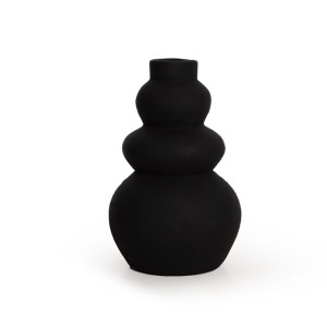 img-Διακοσμητικό Βάζο Than Black (18x27) Soulworks 0750003