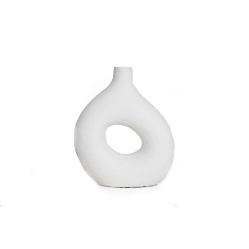 img-Διακοσμητικό Βάζο Origen White (30x11x33) Soulworks 0750008