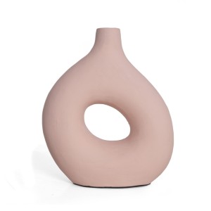 img-Διακοσμητικό Βάζο Origen Dusty Pink (30x11x33) Soulworks 0750010