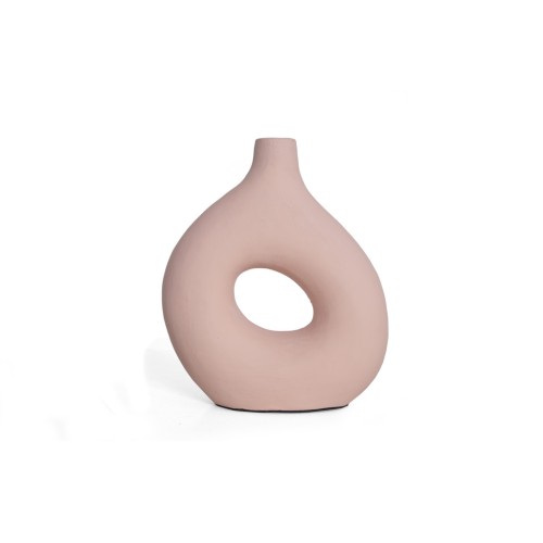 img-Διακοσμητικό Βάζο Origen Dusty Pink (30x11x33) Soulworks 0750010