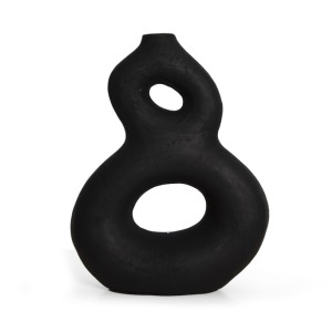 img-Διακοσμητικό Βάζο Bion Black (32x11x41.5) Soulworks 0750012