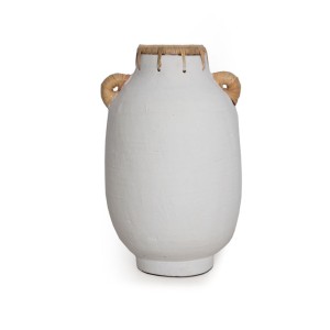 img-Διακοσμητικό Βάζο Usiris White (21x35) Soulworks 0750015