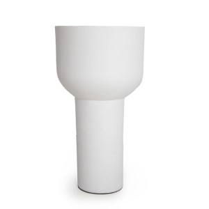 img-Διακοσμητικό Βάζο Phile White (42x74.5) Soulworks 0750019