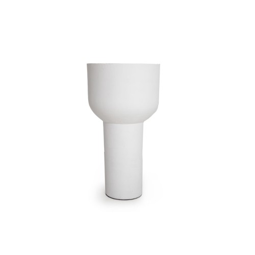 img-Διακοσμητικό Βάζο Phile White (42x74.5) Soulworks 0750019