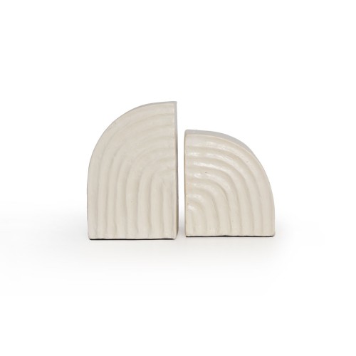 img-Διακοσμητικό Book End White (14x9x22) Soulworks 0750022