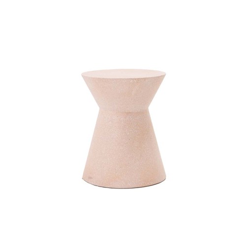img-Σκαμπό Biella Terazzo Pink White (35x35x44) Soulworks 0800002