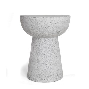 img-Σκαμπό Noria Terazzo Grey Black (41x41x54) Soulworks 0800005